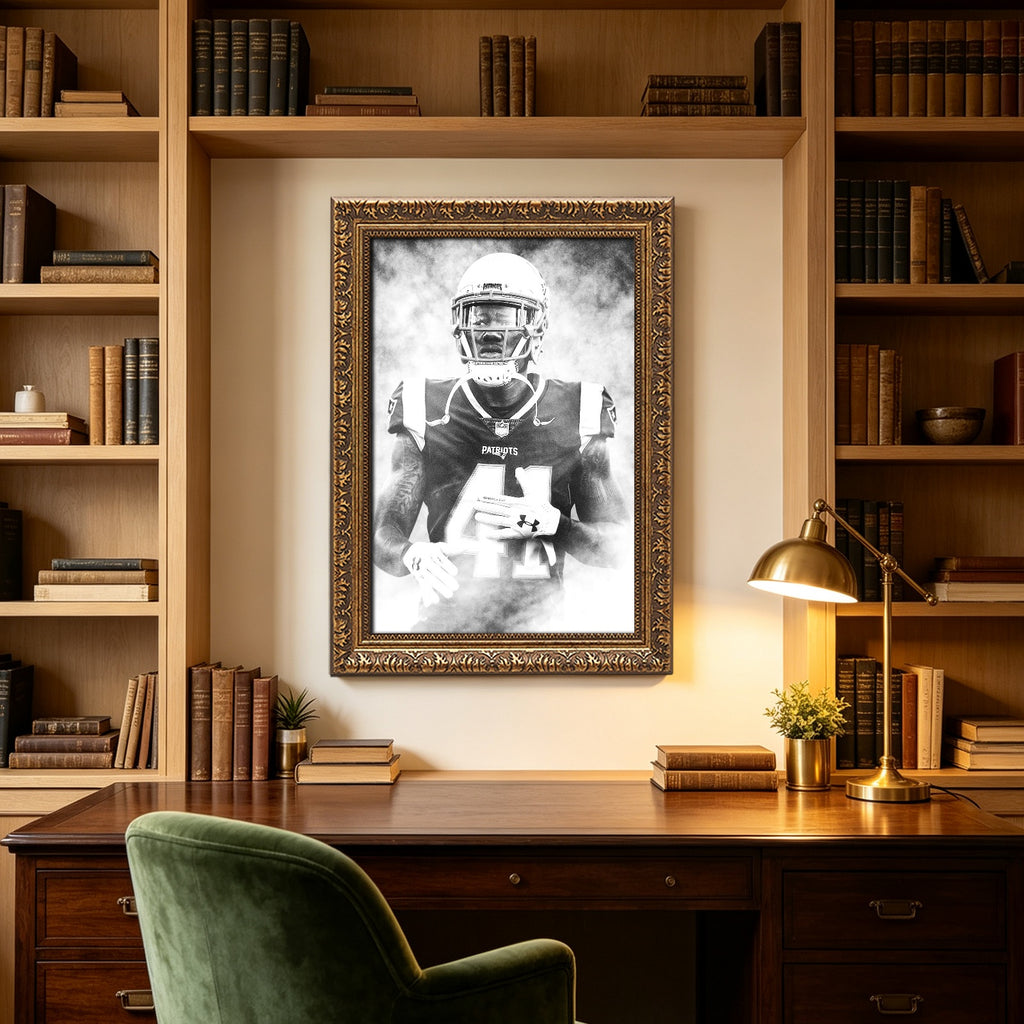 Cyrus Jones Art Sports Decorative Poster School Dormitory 6 Canvas Wall Art Poster Decor Gift