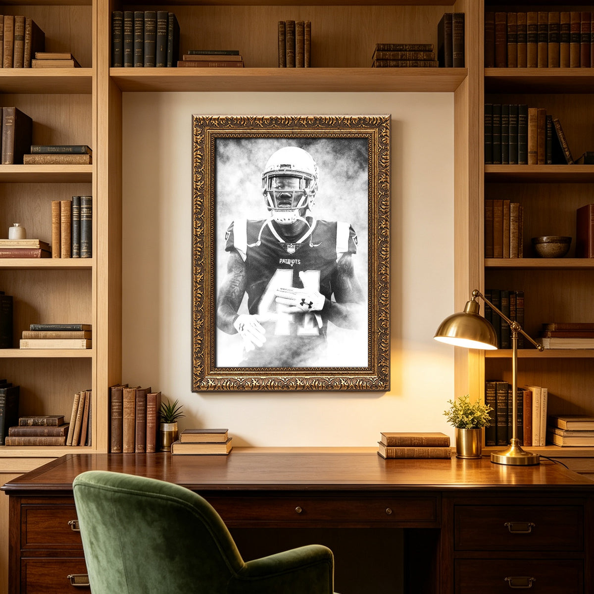Cyrus Jones Art Sports Decorative Poster School Dormitory 6 Canvas Wall Art Poster Decor Gift