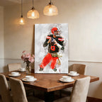 Baker Mayfield Celebrity Sports Art Poster School Dining Room Decoration 8 Canvas Wall Art Poster Decor Gift
