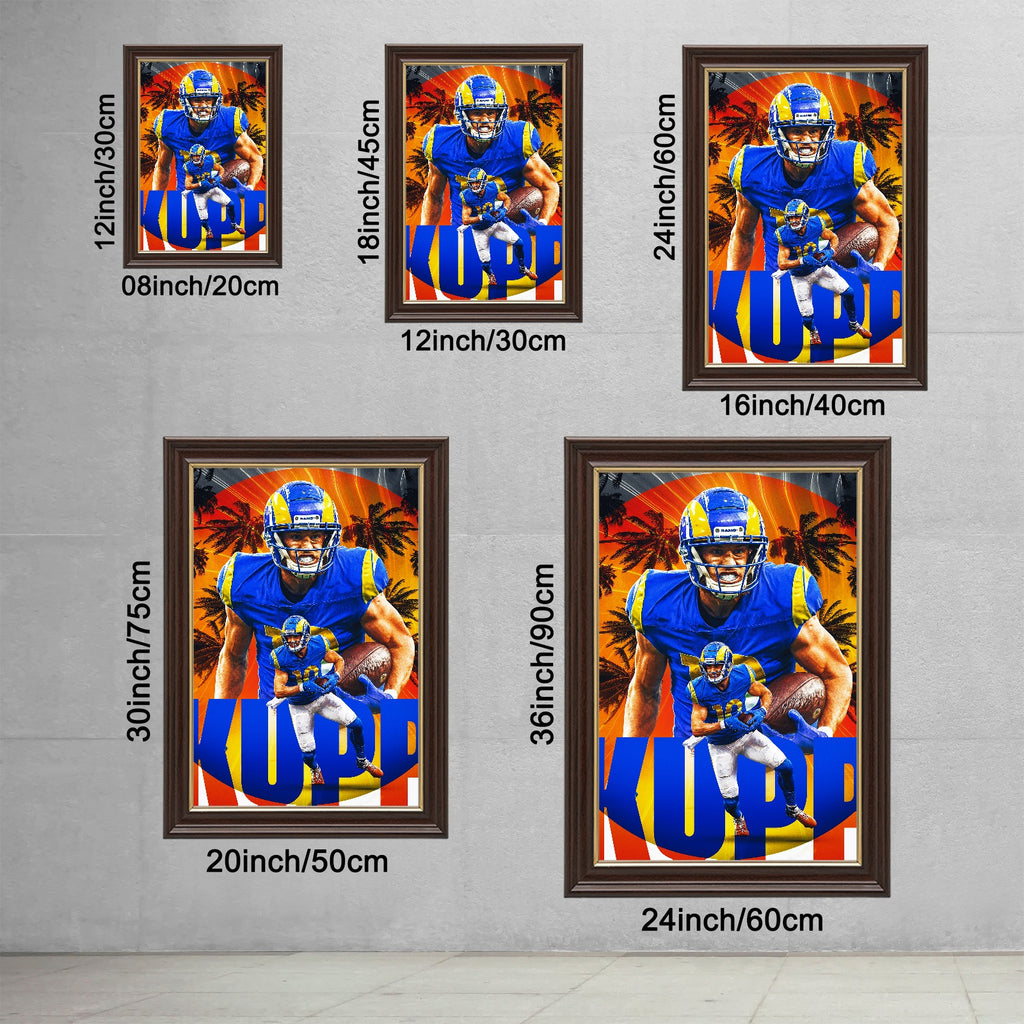 Cooper Kupp Sports Decoration Poster 1 Canvas Wall Art Poster Decor Gift