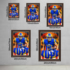 Cooper Kupp Sports Decoration Poster 1 Canvas Wall Art Poster Decor Gift