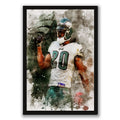 Brian Dawkins Art Poster 4 Canvas Wall Art Poster Decor Gift