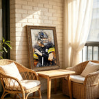 Ben Roethlisberger Celebrity Sports Art Poster School Dining Room Decoration 6 Canvas Wall Art Poster Decor Gift