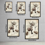 Cam Newton Sports Celebrity Art Deco Poster 7 Canvas Wall Art Poster Decor Gift