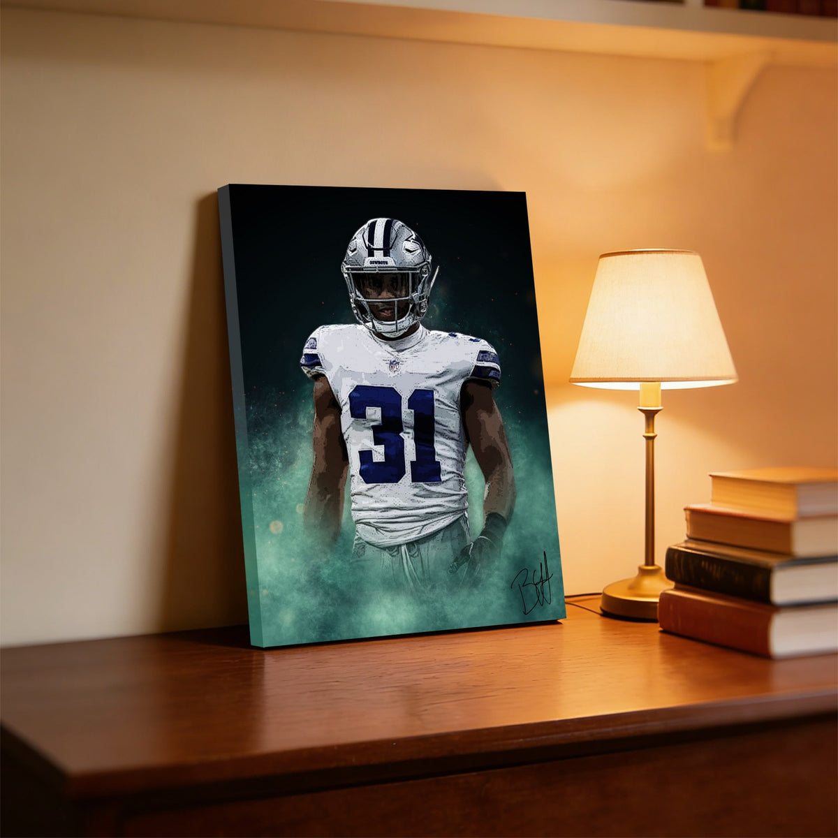 Byron Jones Celebrity Sports Art Poster School Dining Room Decoration 1 Canvas Wall Art Poster Decor Gift