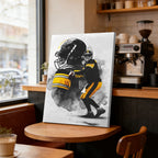 Ben Roethlisberger Art Sports Decorative Poster School Dormitory 4 Canvas Wall Art Poster Decor Gift