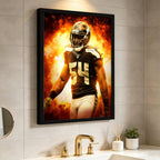 Bobby Wagner Art Sports Decorative Poster School Dormitory 9 Canvas Wall Art Poster Decor Gift