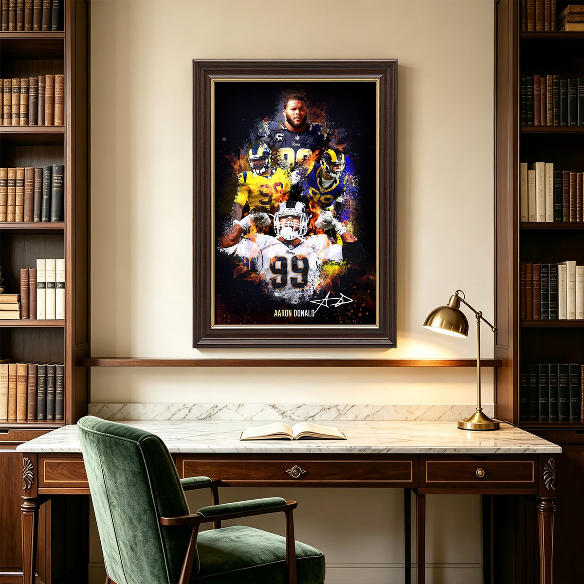 Bobby Wagner Celebrity Sports Art Poster School Dining Room Decoration 2 Canvas Wall Art Poster Decor Gift
