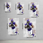 Dalvin Cook Celebrity Sports Art Poster School Dining Room Decoration 3 Canvas Wall Art Poster Decor Gift