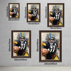 Cameron Heyward Celebrity Sports Art Poster School Dining Room Decoration 7 Canvas Wall Art Poster Decor Gift