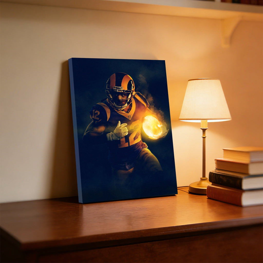 Brandin Cooks Art Sports Decorative Poster School Dormitory 0 Canvas Wall Art Poster Decor Gift