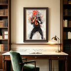 Baker Mayfield Sports Celebrity Art Deco Poster 6 Canvas Wall Art Poster Decor Gift