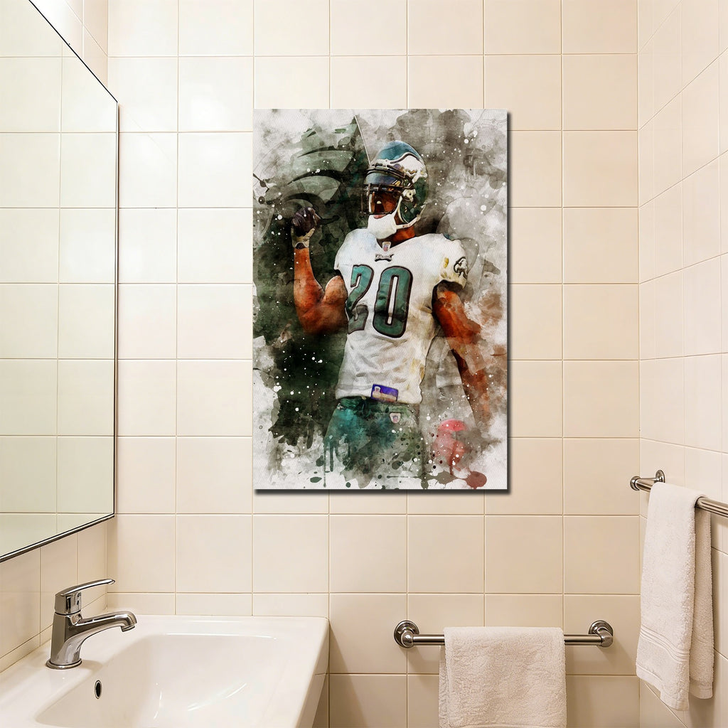 Brian Dawkins Art Poster 4 Canvas Wall Art Poster Decor Gift