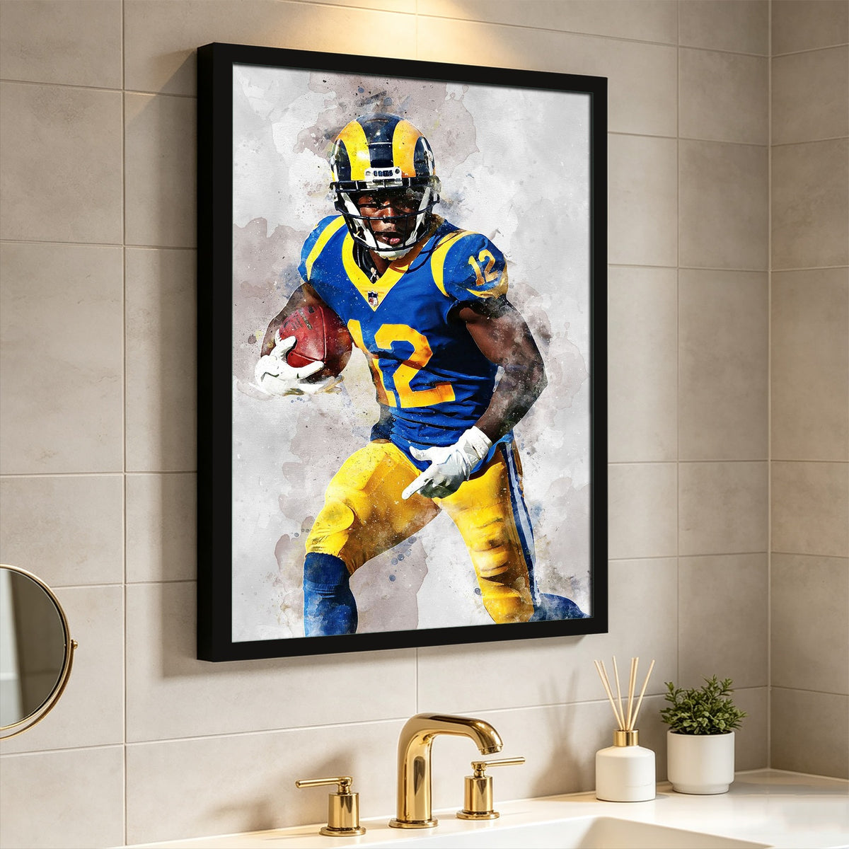 Brandin Cooks Celebrity Sports Art Poster School Dining Room Decoration 6 Canvas Wall Art Poster Decor Gift