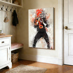 Baker Mayfield Sports Celebrity Art Deco Poster 6 Canvas Wall Art Poster Decor Gift