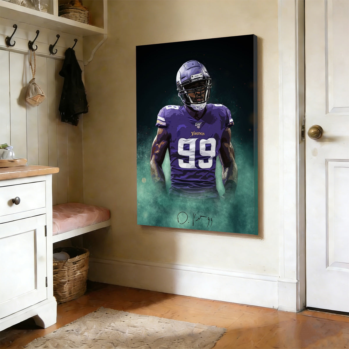 Danielle Hunter Celebrity Sports Art Poster School Dining Room Decoration 7 Canvas Wall Art Poster Decor Gift
