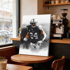 Charles Woodson Art Sports Decorative Poster School Dormitory 2 Canvas Wall Art Poster Decor Gift
