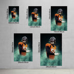 Bradley Chubb Celebrity Sports Art Poster School Dining Room Decoration 9 Canvas Wall Art Poster Decor Gift