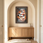 Baker Mayfield Sports Celebrity Art Deco Poster 10 Canvas Wall Art Poster Decor Gift