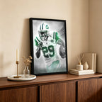 Bilal Powell Art Sports Decorative Poster School Dormitory 0 Canvas Wall Art Poster Decor Gift