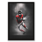 Calvin Ridley Art Sports Decorative Poster School Dormitory 6 Canvas Wall Art Poster Decor Gift