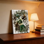 Brian Dawkins Art Poster 10 Canvas Wall Art Poster Decor Gift