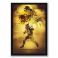 Barry Sanders Art Sports Decorative Poster School Dormitory 9 Canvas Wall Art Poster Decor Gift