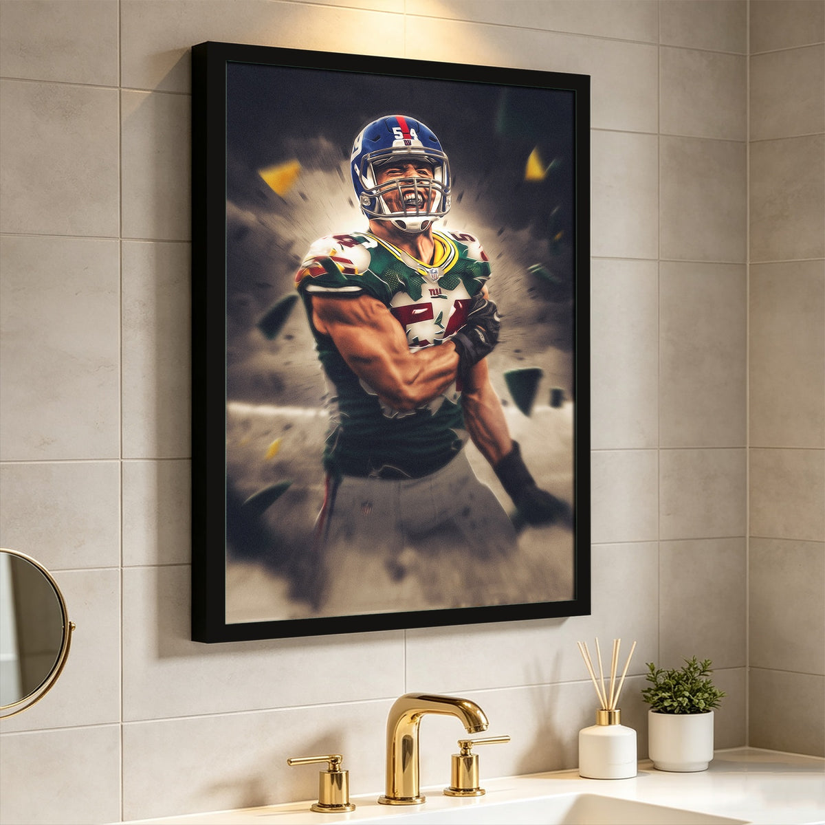 Blake Martinez Art Sports Decorative Poster School Dormitory 8 Canvas Wall Art Poster Decor Gift