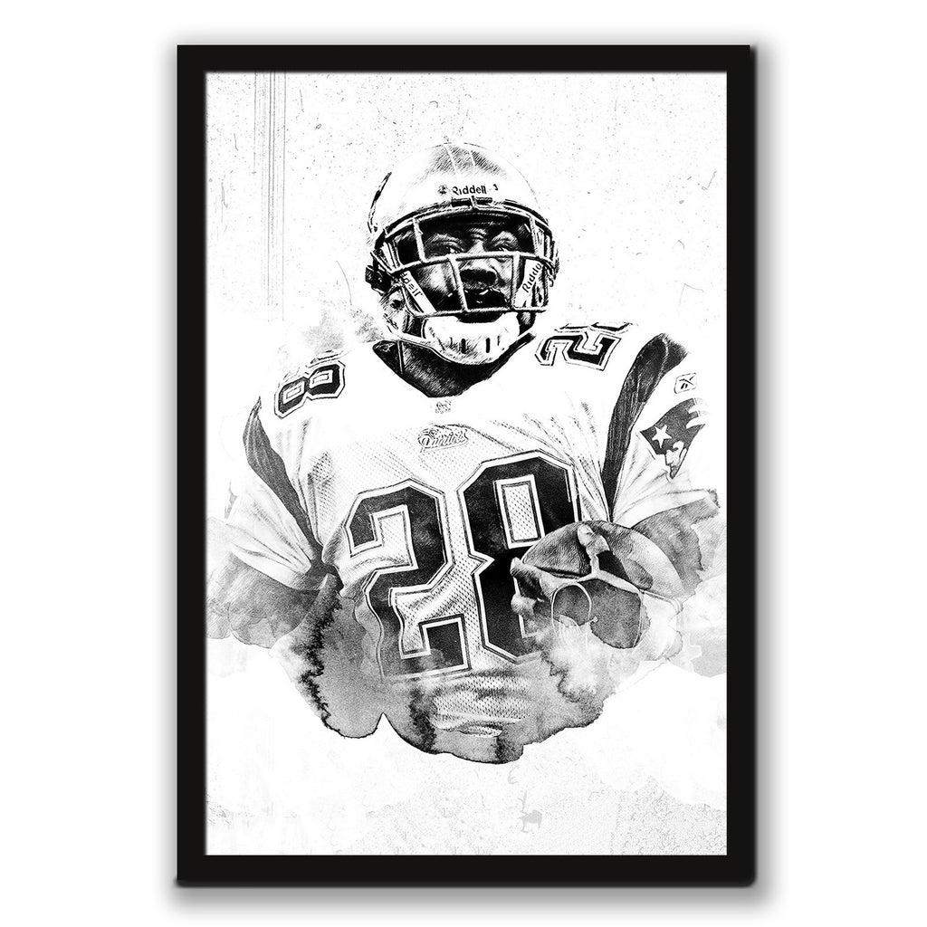 Corey Dillon Art Sports Decorative Poster School Dormitory 1 Canvas Wall Art Poster Decor Gift