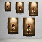 Chad Johnson Art Sports Decorative Poster School Dormitory 9 Canvas Wall Art Poster Decor Gift