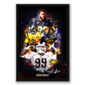 Bobby Wagner Celebrity Sports Art Poster School Dining Room Decoration 2 Canvas Wall Art Poster Decor Gift