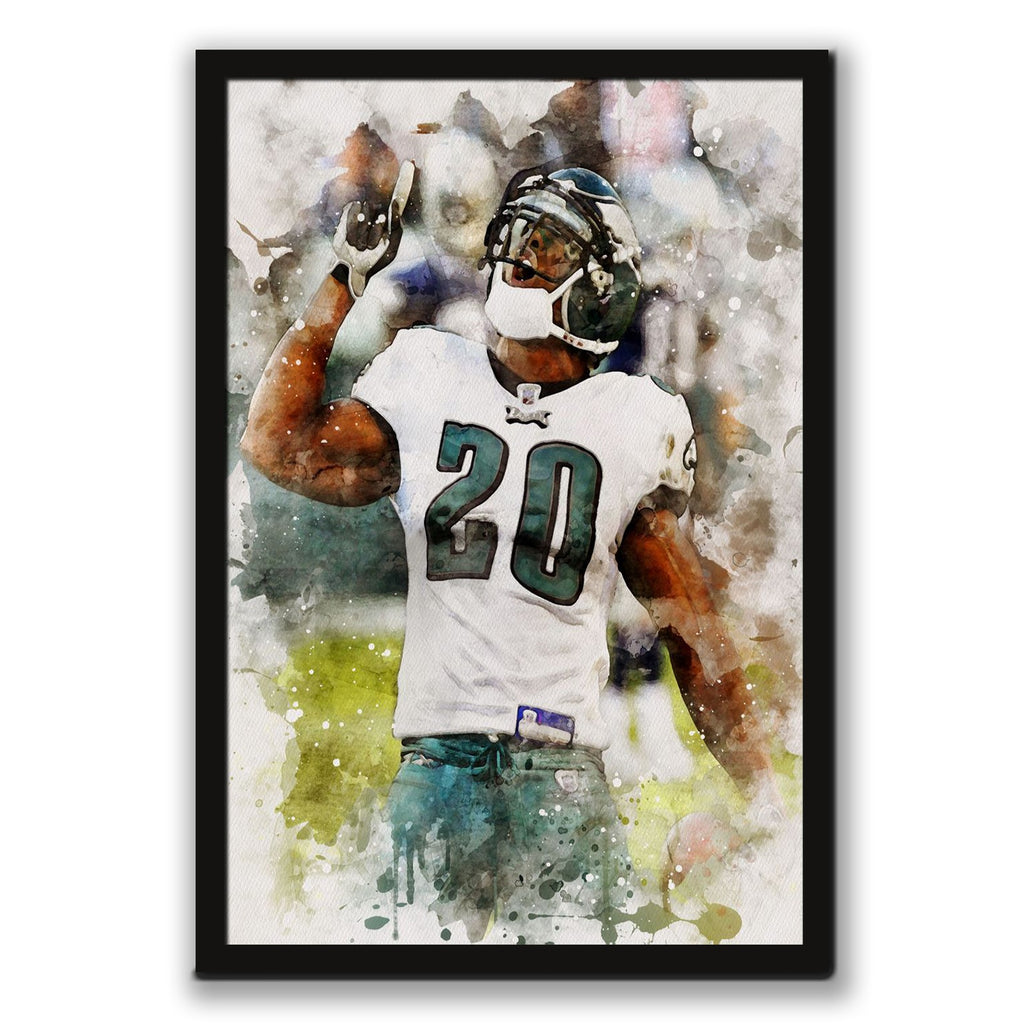 Brian Dawkins Art Poster 9 Canvas Wall Art Poster Decor Gift
