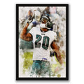 Brian Dawkins Art Poster 9 Canvas Wall Art Poster Decor Gift