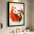 Chandler Jones Art Sports Decorative Poster School Dormitory 5 Canvas Wall Art Poster Decor Gift