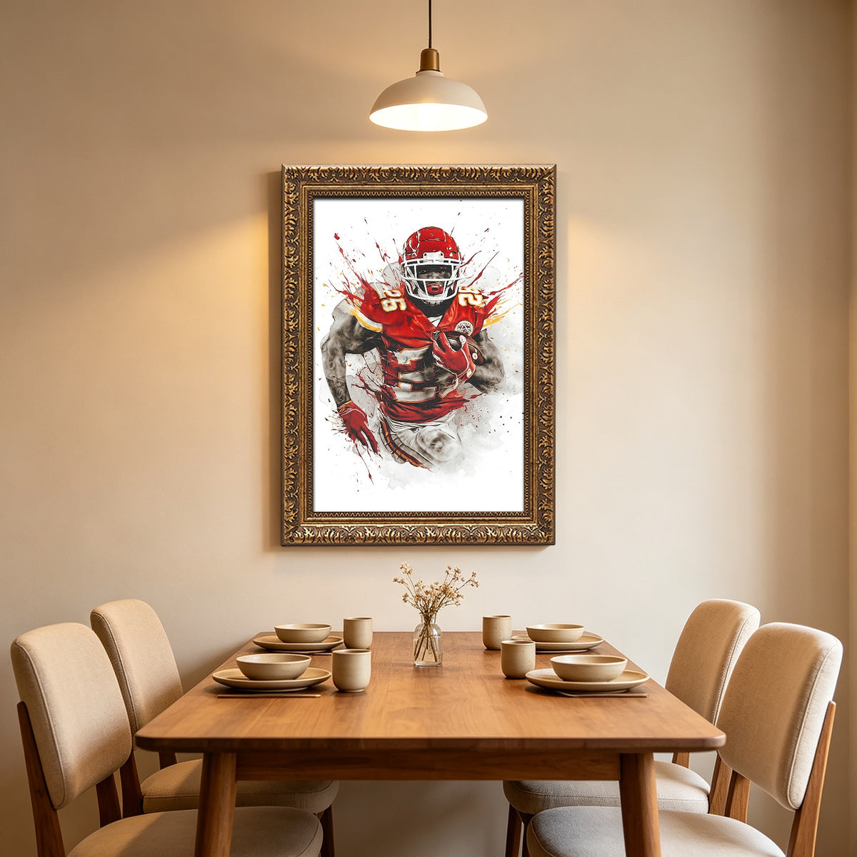 Damien Williams Art Sports Decorative Poster School Dormitory 8 Canvas Wall Art Poster Decor Gift