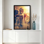 Chris Harris Art Sports Decorative Poster School Dormitory 5 Canvas Wall Art Poster Decor Gift