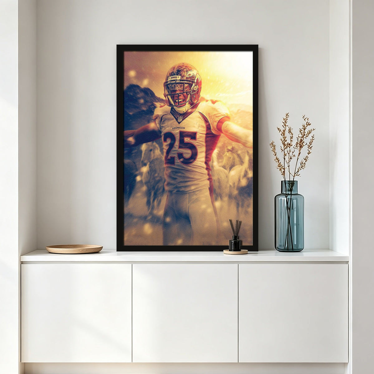 Chris Harris Art Sports Decorative Poster School Dormitory 5 Canvas Wall Art Poster Decor Gift