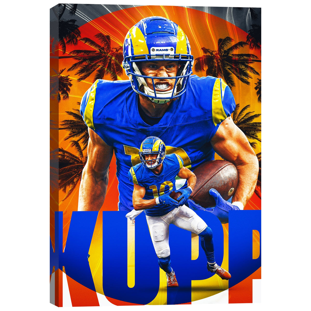 Cooper Kupp Sports Decoration Poster 1 Canvas Wall Art Poster Decor Gift