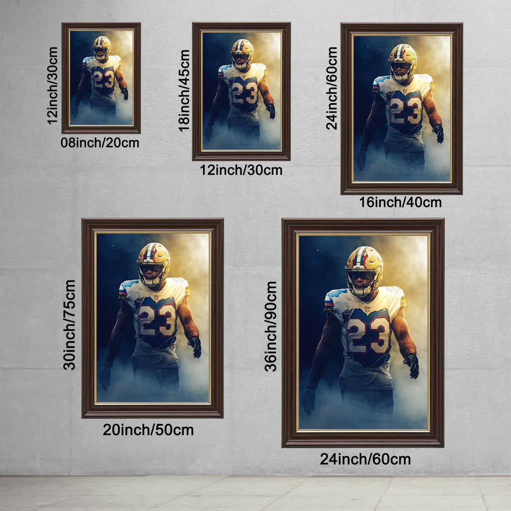 Chauncey Gardner Johnson Art Sports Decorative Poster School Dormitory 1 Canvas Wall Art Poster Decor Gift