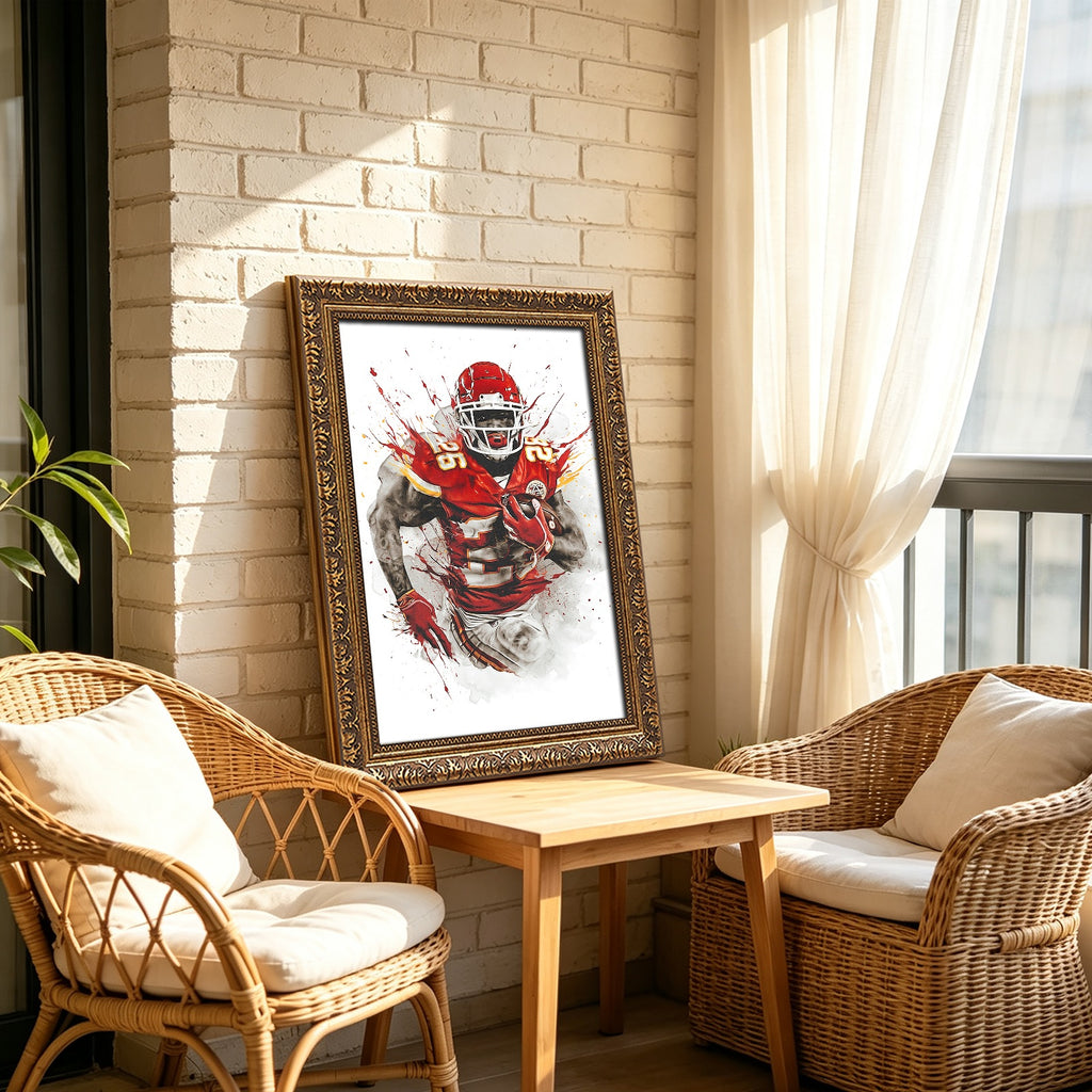 Damien Williams Art Sports Decorative Poster School Dormitory 8 Canvas Wall Art Poster Decor Gift