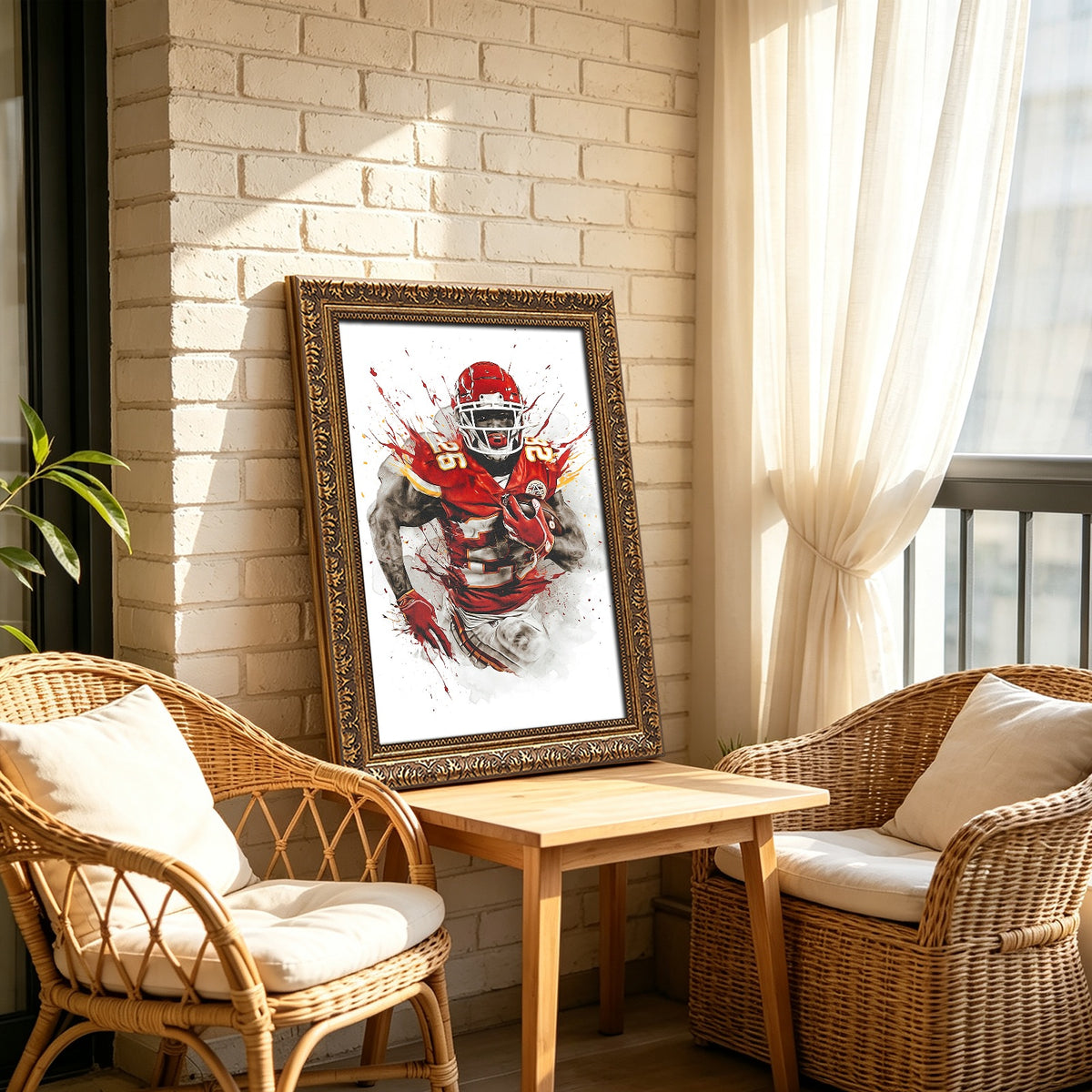 Damien Williams Art Sports Decorative Poster School Dormitory 8 Canvas Wall Art Poster Decor Gift