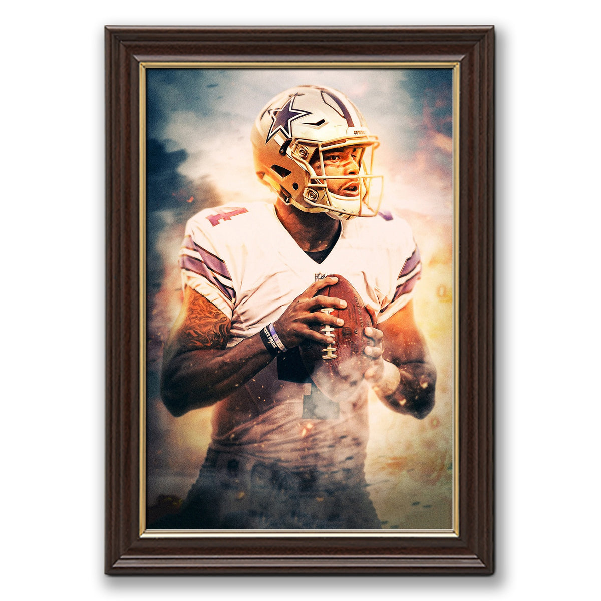 Dak Prescott Celebrity Sports Art Poster School Dining Room Decoration 8 Canvas Wall Art Poster Decor Gift