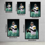 Ben Roethlisberger Celebrity Sports Art Poster School Dining Room Decoration 9 Canvas Wall Art Poster Decor Gift