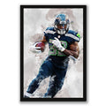 Chris Carson Celebrity Sports Art Poster School Dining Room Decoration 6 Canvas Wall Art Poster Decor Gift