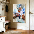 Dak Prescott Celebrity Sports Art Poster School Dining Room Decoration 5 Canvas Wall Art Poster Decor Gift
