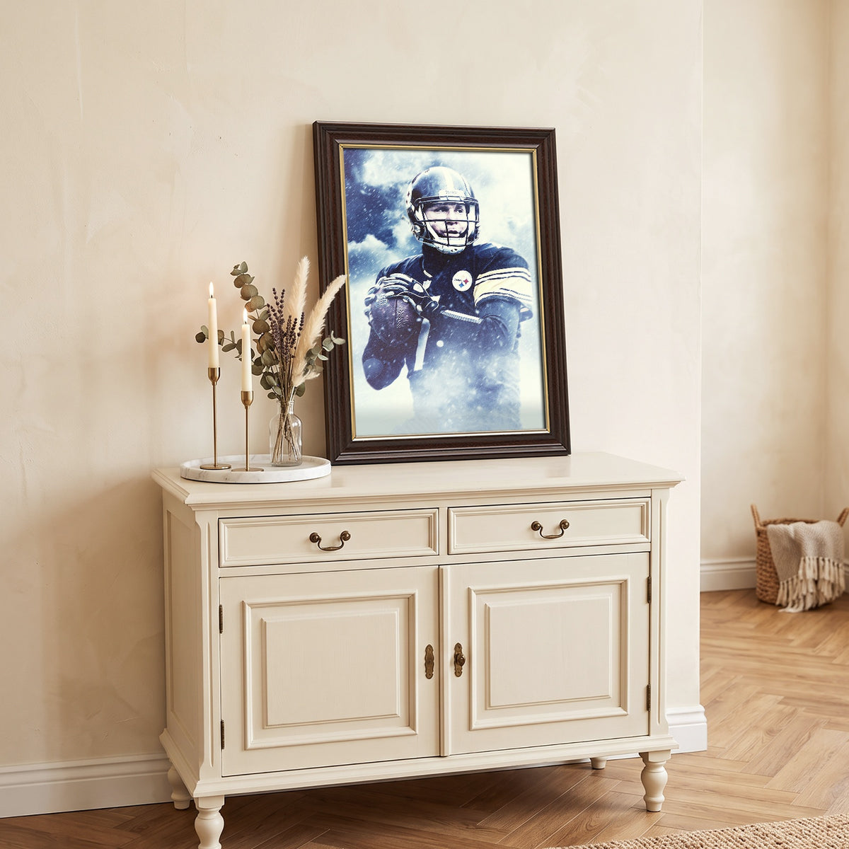 Ben Roethlisberger Art Sports Decorative Poster School Dormitory 1 Canvas Wall Art Poster Decor Gift