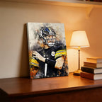 Ben Roethlisberger Celebrity Sports Art Poster School Dining Room Decoration 6 Canvas Wall Art Poster Decor Gift