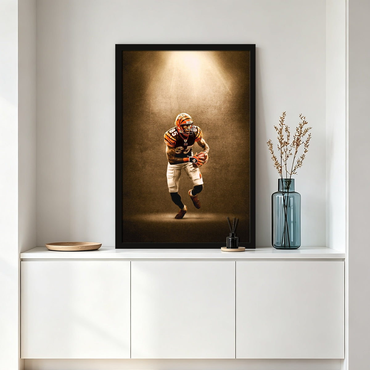 Chad Johnson Art Sports Decorative Poster School Dormitory 9 Canvas Wall Art Poster Decor Gift