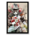Chris Godwin Art Sports Decorative Poster School Dormitory 8 Canvas Wall Art Poster Decor Gift