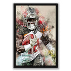 Chris Godwin Art Sports Decorative Poster School Dormitory 8 Canvas Wall Art Poster Decor Gift